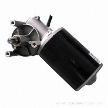 24V DC Worm Gear Motor, Used in Rolling Gates, 10Nm